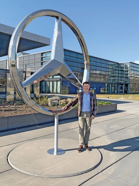 Der Stern spielte im Berufsleben von Uwe Braun eine zentrale Rolle. Bild: Haar