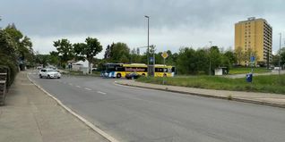 Hier gilt Tempo 50: Anwohner wünschen sich auf diesem Abschnitt des Murkenbachwegs bis zur Kreuzung Schönaicher Straße Tempo 30.