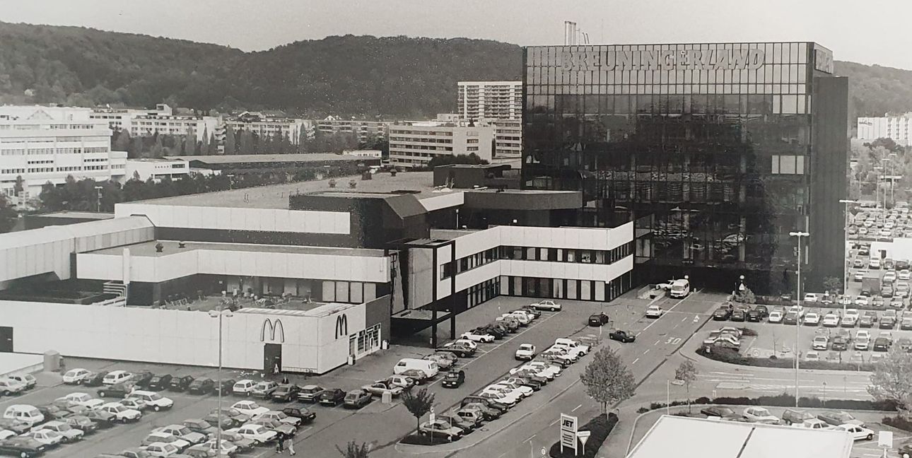 Ein Blick auf das Firmengelände 1994.