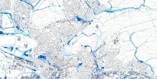 Die Starkregengefahrenkarte der Stadt Sindelfingen.