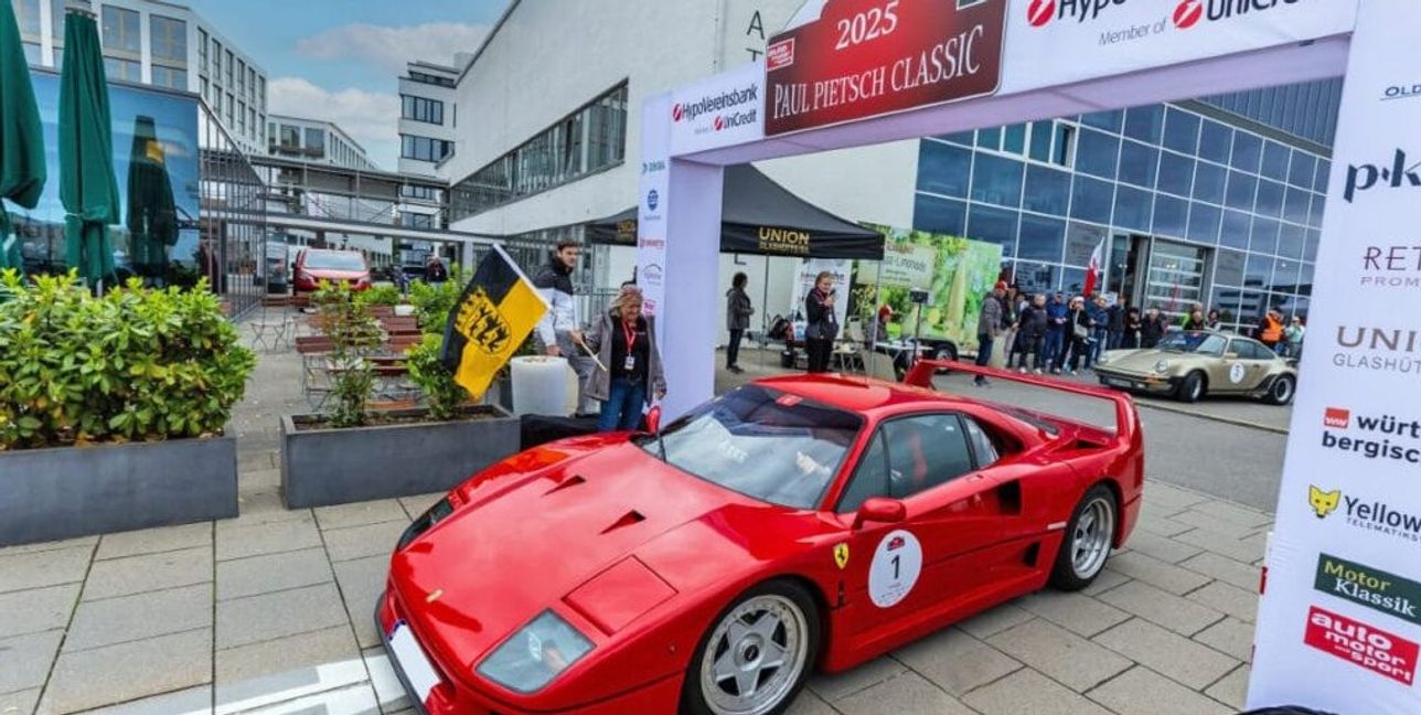 Die Oldtimer-Rallye endet am Samstag beim Breuningerland.
Ob der Ferrari F40 auch dabei ist?