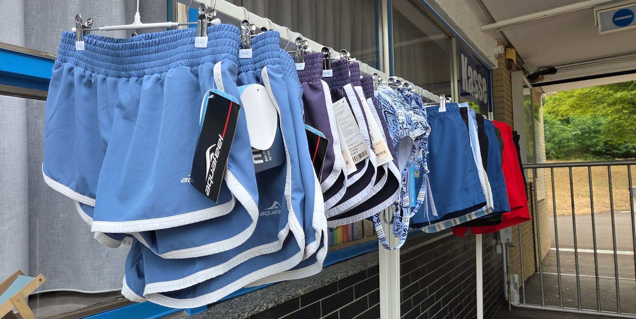 Badehosen aus dem Freibad-Shop.