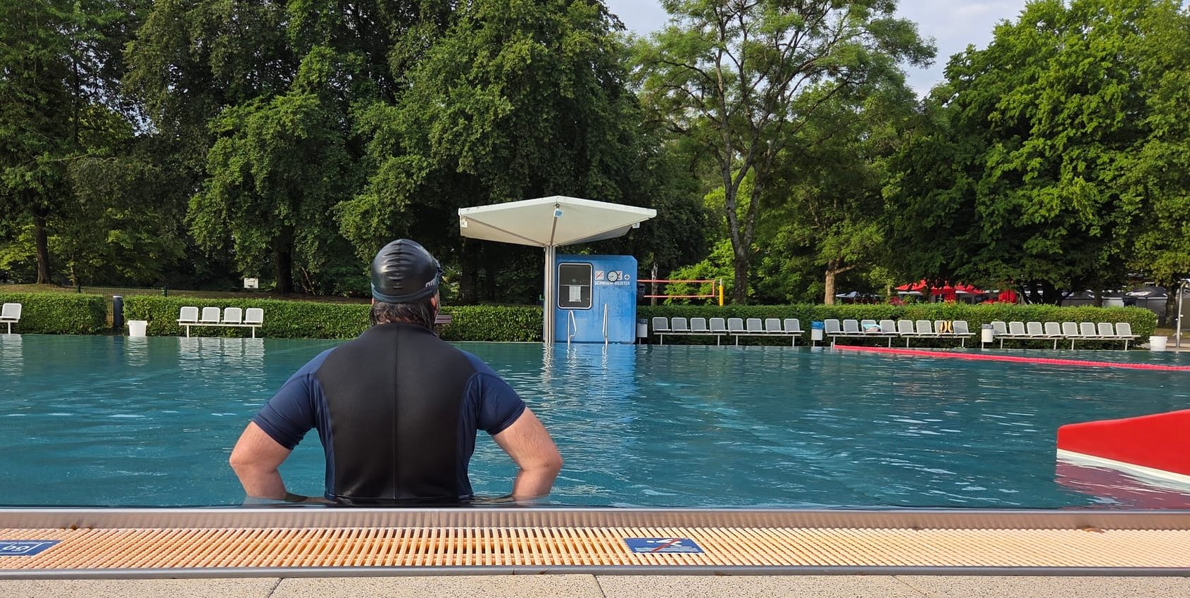 Ein bisschen Wassersport im Südbecken kann nicht schaden.