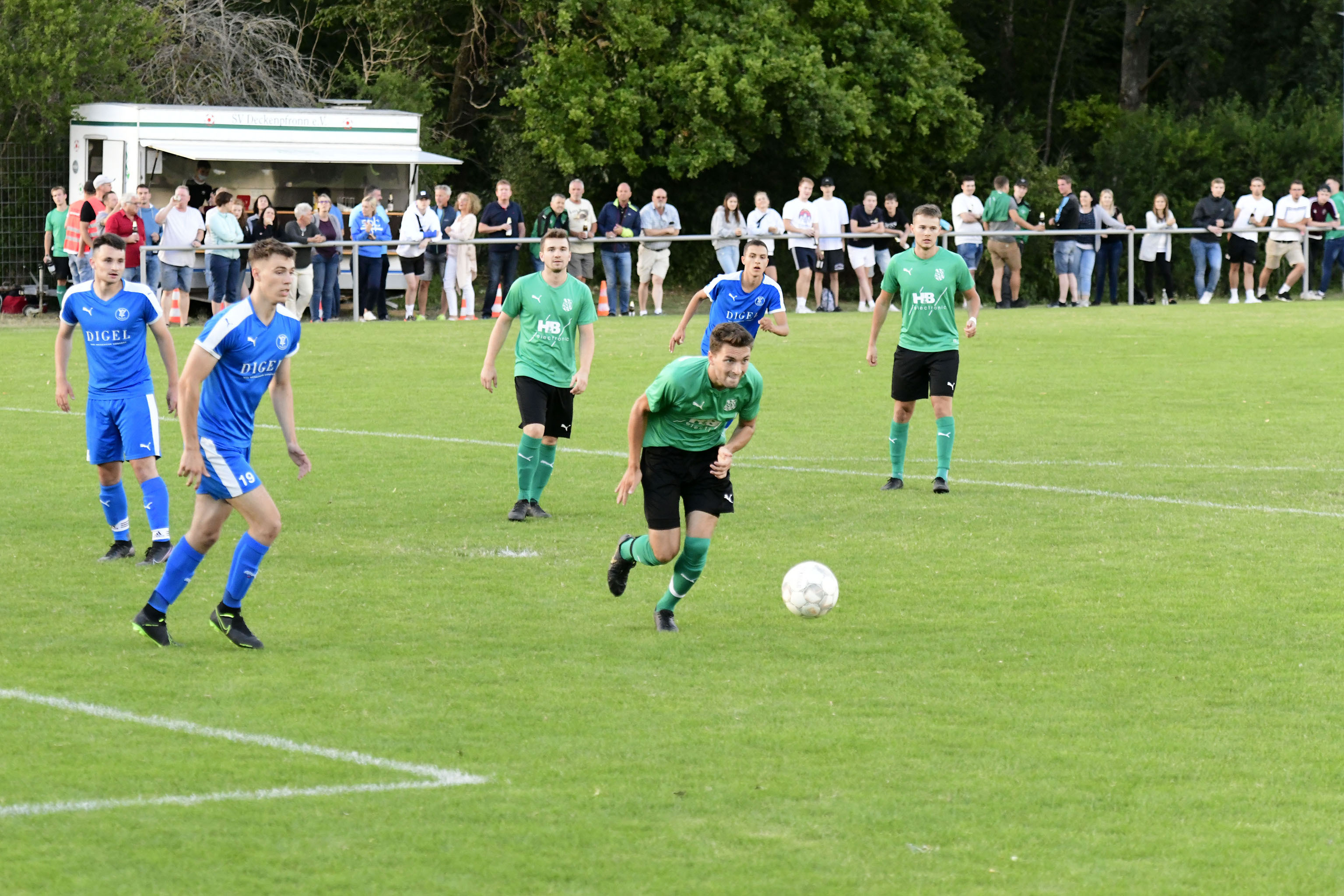 Fußball Testspiel SV Deckenpfronn - VfL Nagold A-Junioren / Foto: Holom