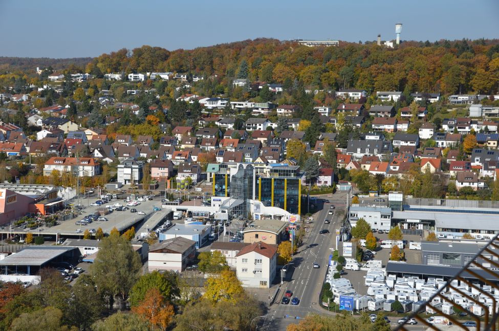 Vom Bitzerturm aus kann man die Stadt überblicken. Bilder: Reichert