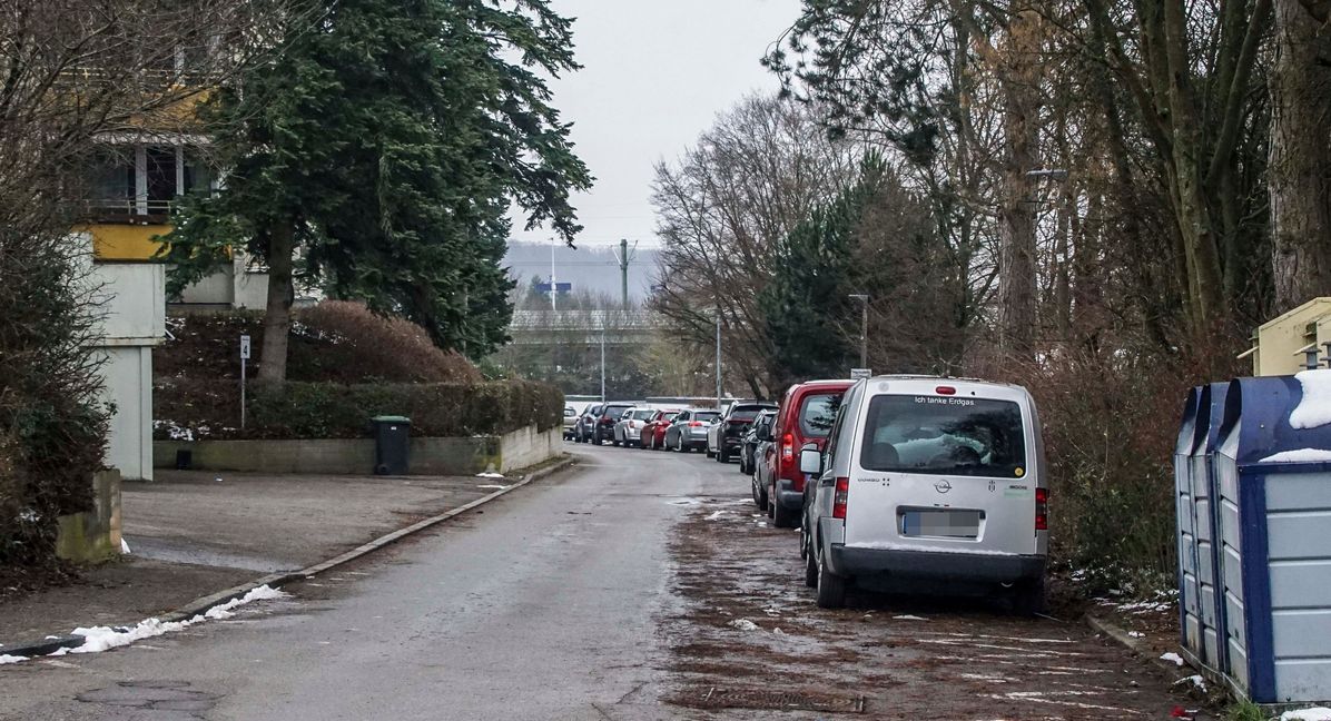 Parken im Kleinen Egart in Maichingen.         Bild: Dettenmeyer