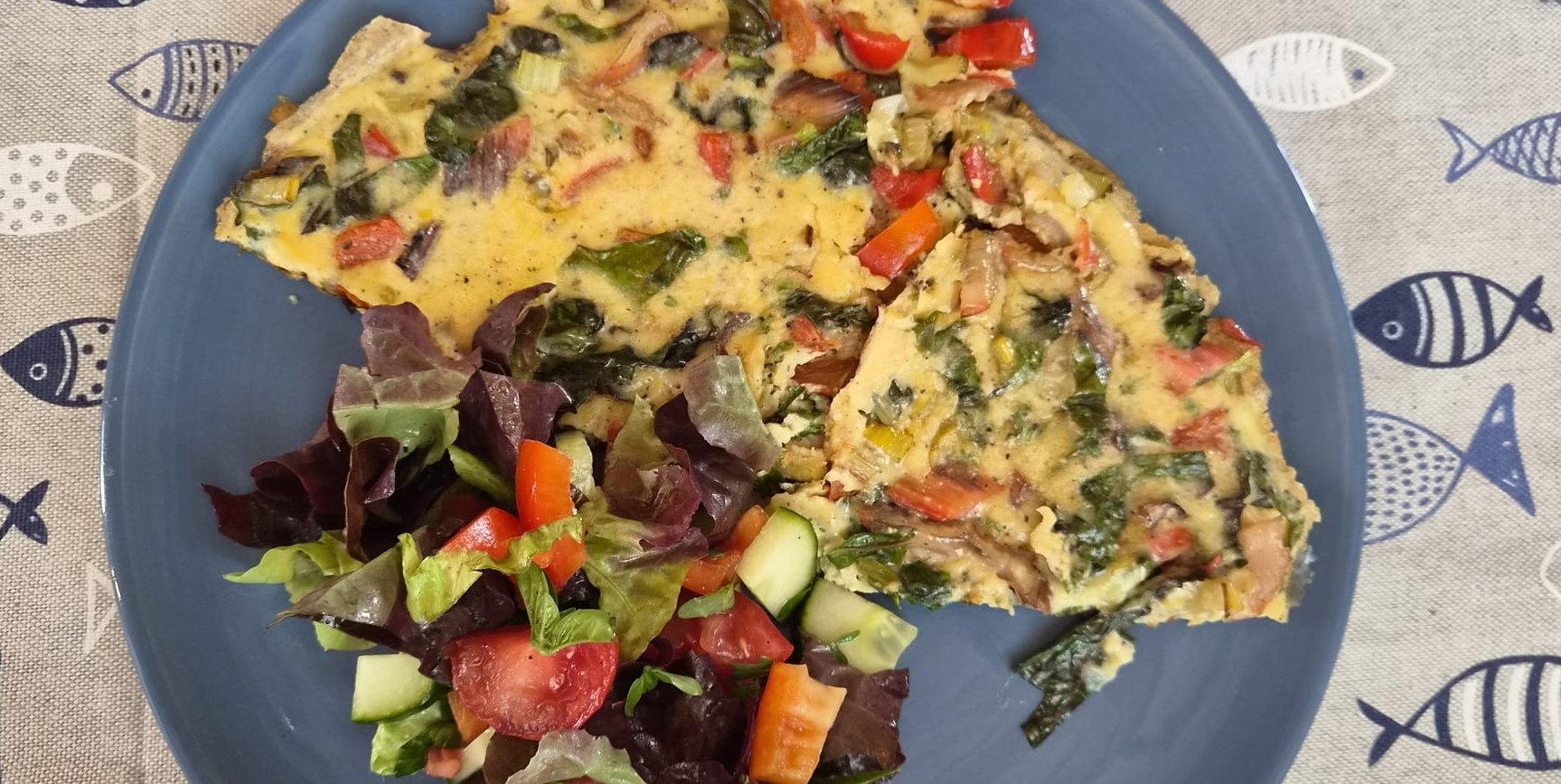 Mangold-Frittata
