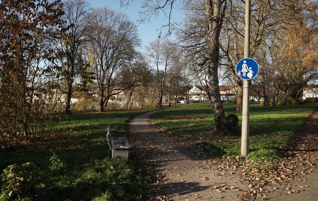 Auf dieser parkähnlichen Grünfläche kann sich mancher ein Parkhaus vorstellen.