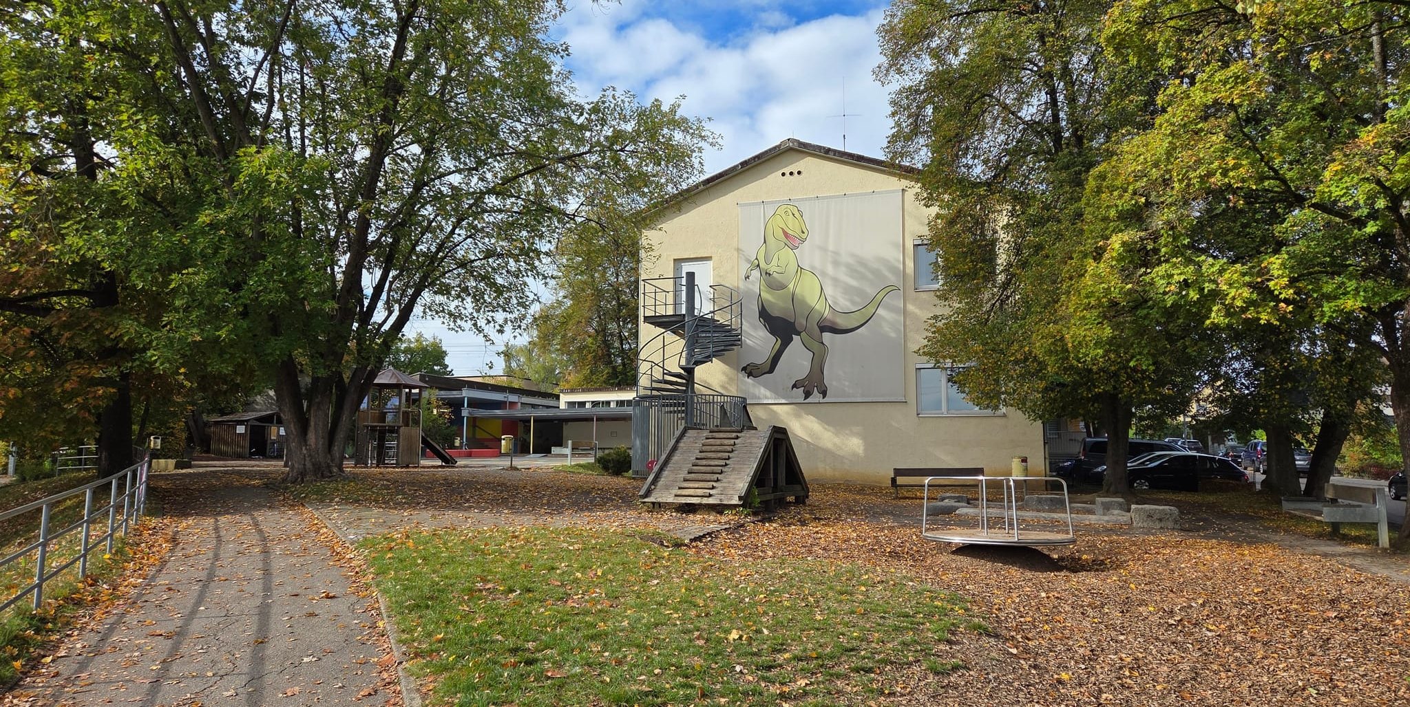 Die Grundschule Darmsheim am Birkleweg: Anwohner beklagen seit Jahren den Lärm rund ums Schulgelände.