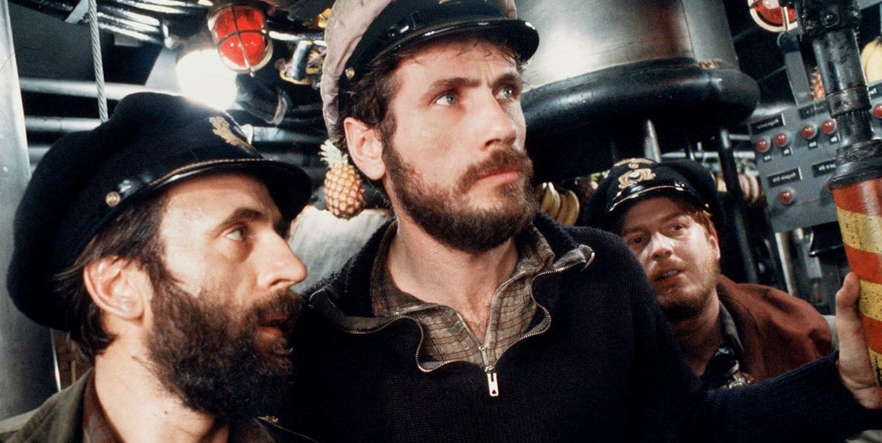 Jürgen Prochnow (Mitte) in „Das Boot“.