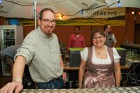 Beste Stimmung beim Maichinger Oktoberfäschd im Bürgerhaus.