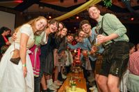 Beste Stimmung beim Maichinger Oktoberfäschd im Bürgerhaus.