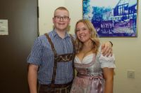 Beste Stimmung beim Maichinger Oktoberfäschd im Bürgerhaus.