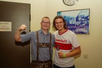 Beste Stimmung beim Maichinger Oktoberfäschd im Bürgerhaus.