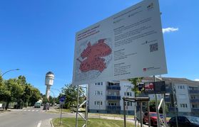 Mit der Sanierung des zentralen Teil des Goldbergs soll der Stadtteil eine Aufwertung erfahren.