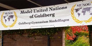 Das Goldberg-Gymnasium simuliert die Vereinten Nationen.