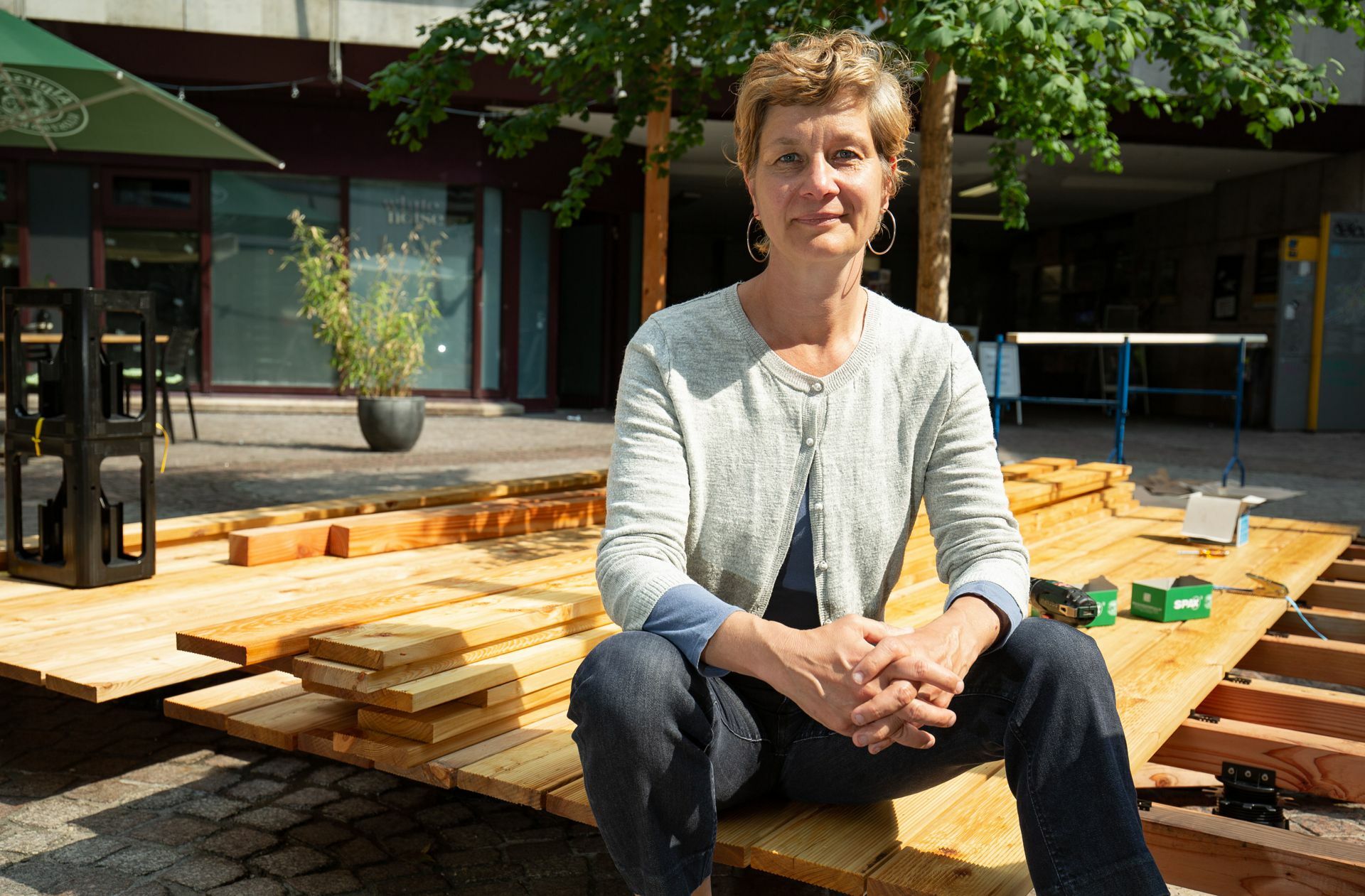 Der Clubbetrieb des White Noise an der Eberhardstraße von Betreiberin Ninette Sander wird sich zunächst auf die Bewirtung reduzieren...
 Foto: LICHTGUT