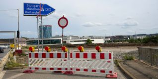 Hier war sie: Die Anschlussstelle Böblingen-Sindelfingen, die Autofahrer auf die A 81 Richtung Stuttgart führte.