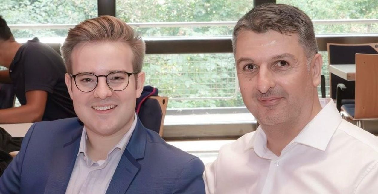 Max Reinhardt und Cengiz Karakas (von links).