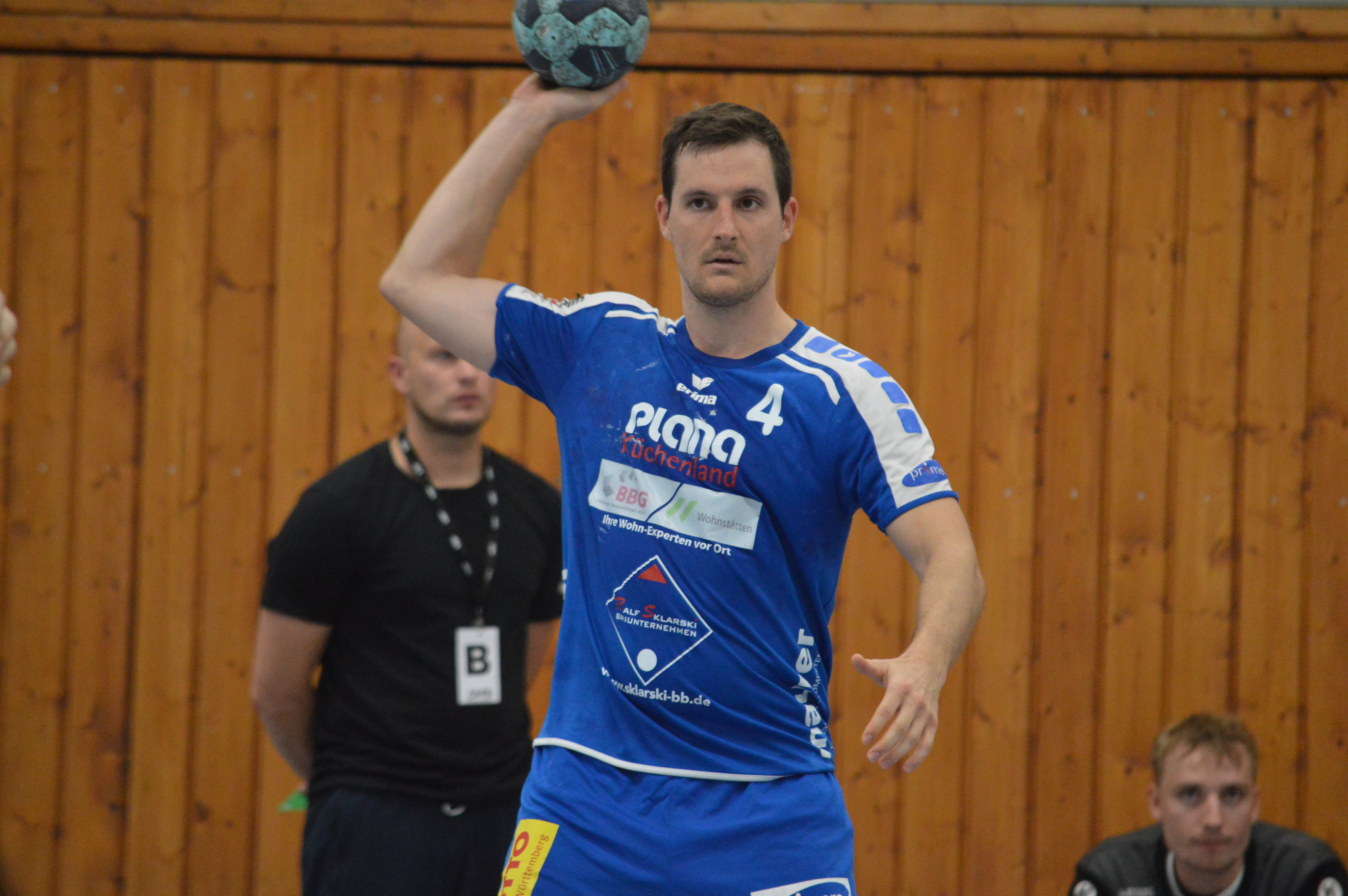 HSG-Kapitän Stefan Trunk ist aus beruflichen Gründen für das heutige Nachholspiel bei der SG Ober-/Unterhausen fraglich. Bild: Zvizdiç