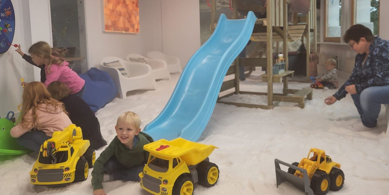 Der Salzraum im Überblick.