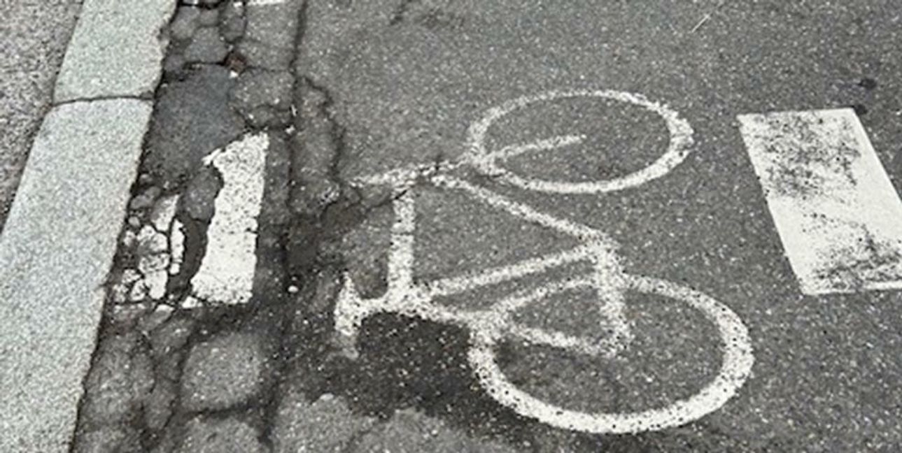 Ein Sindelfinger Radweg.