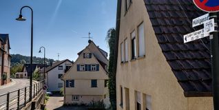 Am teuersten waren die Sanierungsarbeiten in der Mühlgasse in Döffingen.Bild: Richter