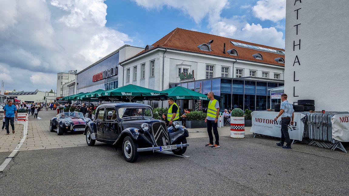 Treffen H-Kennzeichen bei der Motorworld in Böblingen. Bild: Dettenmeyer