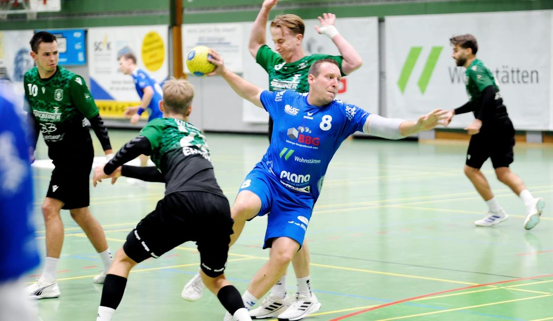 Marc Wankmüller und die HSG Böblingen/Sindelfingen 2 standen bei der HSG Lauffen-Neipperg auf verlorenem Posten.