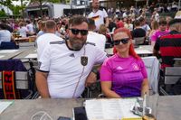 Bilder aus dem Brauhaus - Deutschland gegen Spanien.