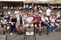 Bilder aus dem Brauhaus - Deutschland gegen Spanien.
