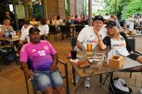 Bilder aus dem Brauhaus - Deutschland gegen Spanien.