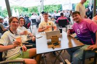 Bilder aus dem Brauhaus - Deutschland gegen Spanien.