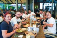 Bilder aus dem Brauhaus - Deutschland gegen Spanien.