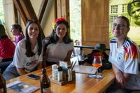 Bilder aus dem Brauhaus - Deutschland gegen Spanien.