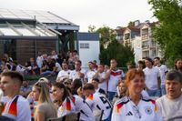 Bilder aus dem Brauhaus - Deutschland gegen Spanien.