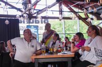 Bilder aus dem Brauhaus - Deutschland gegen Spanien.