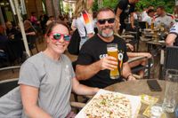 Bilder aus dem Brauhaus - Deutschland gegen Spanien.
