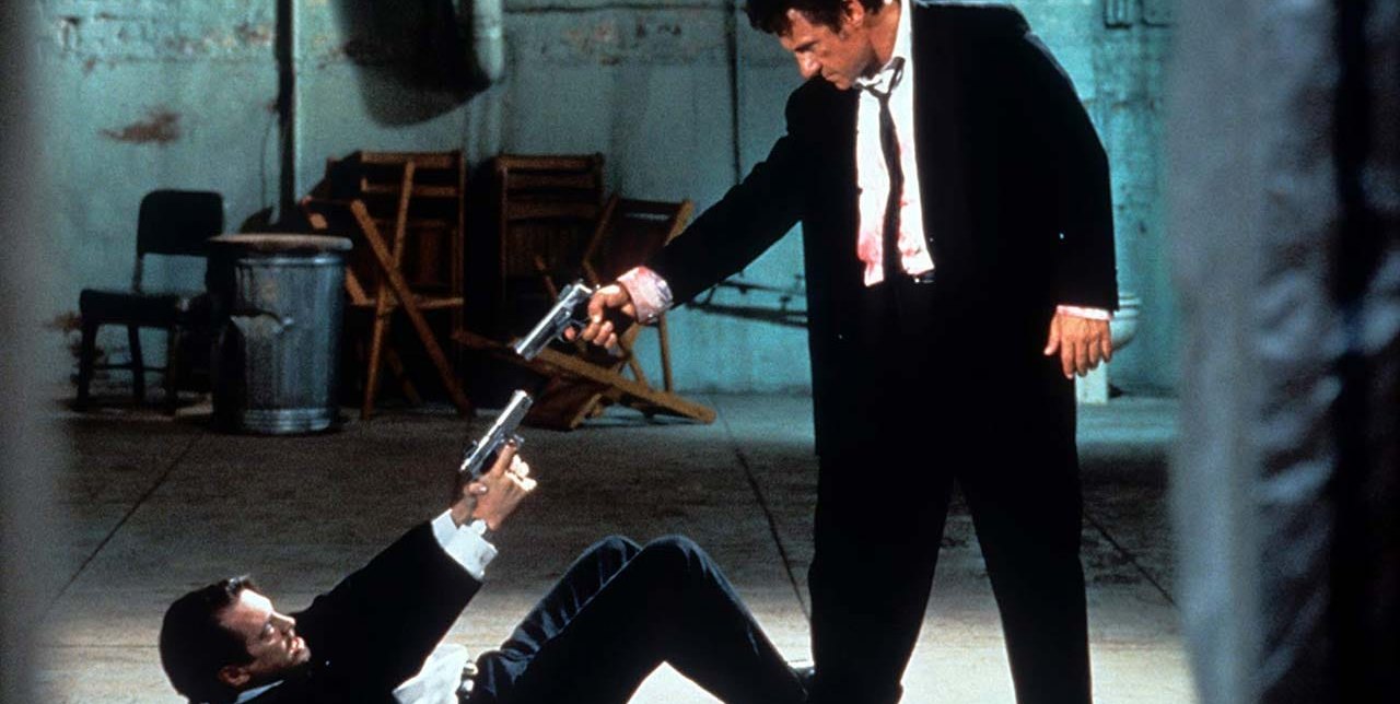 In der Zwickmühle: Steve Buscemi und Harvey Keitel in „Reservoir Dogs“.