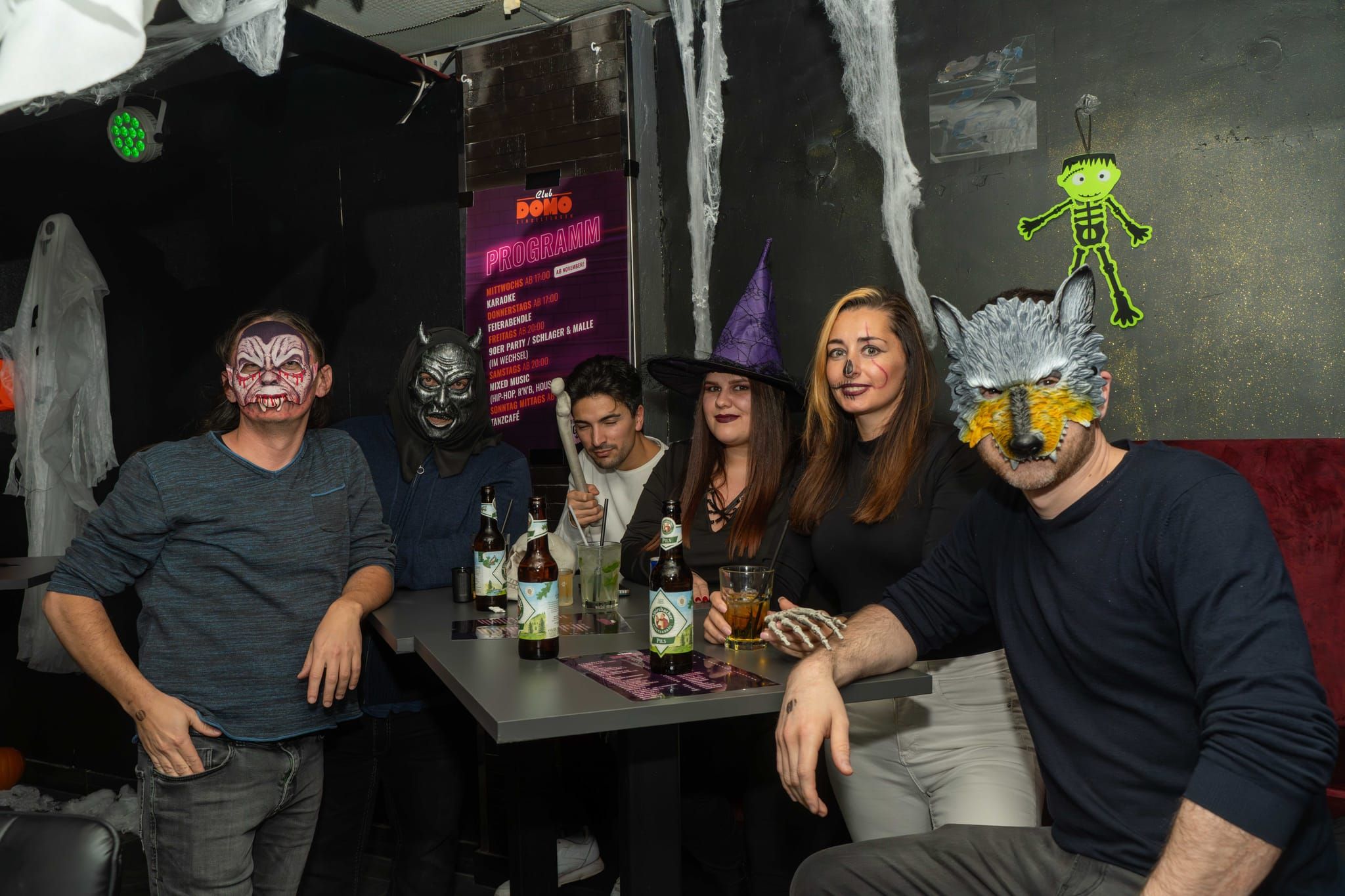 Gute Laune, fette Party: Halloween im Sindelfinger Club Domo