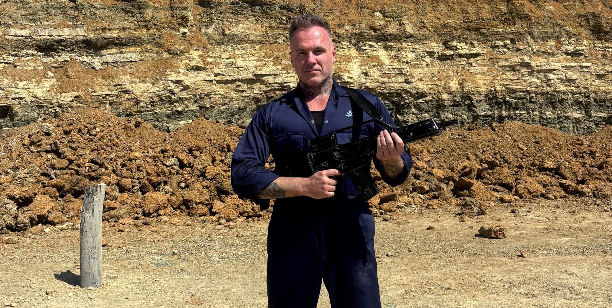 Artur Andrzejczuk bei den Dreharbeiten zu einem Kurzfilm, der als Abschlussprojekt an der Filmakademie Ludwigsburg entstand.