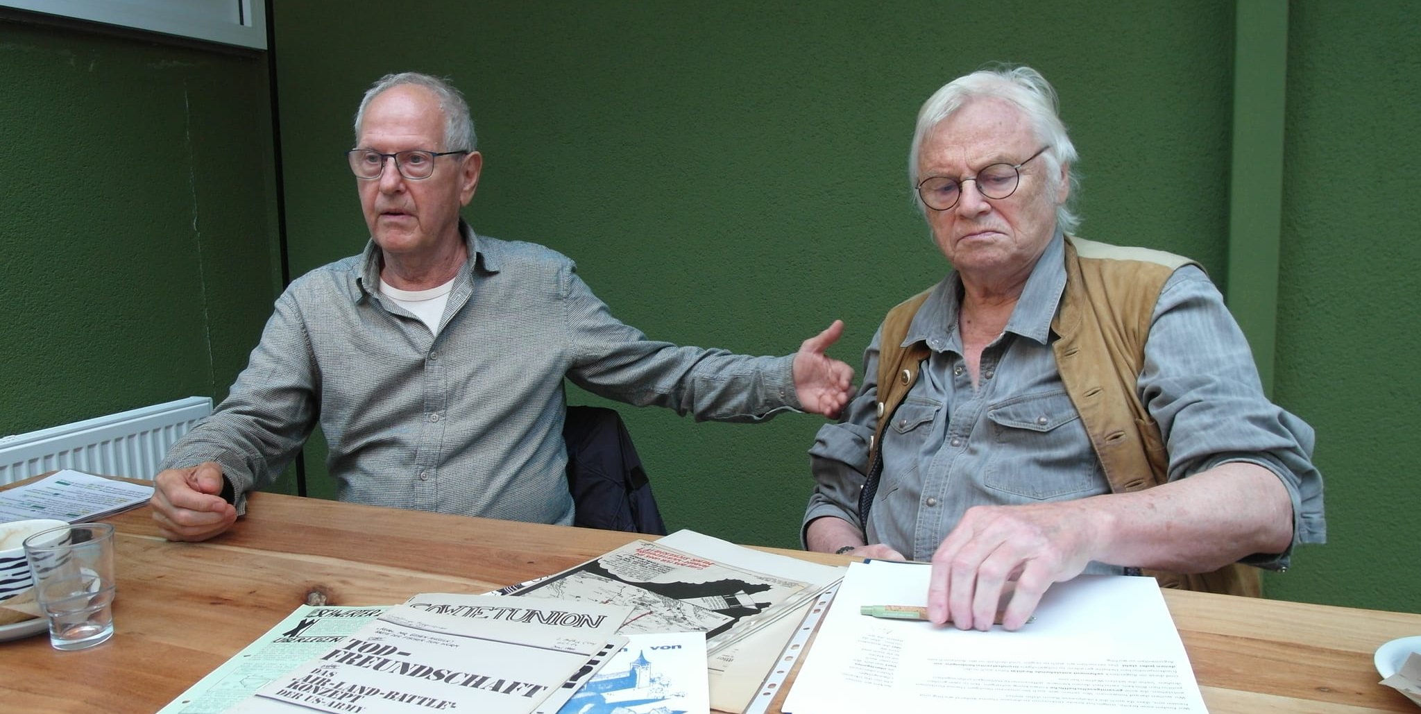 Michael Kuckenburg (links) und Klaus Philippscheck.
