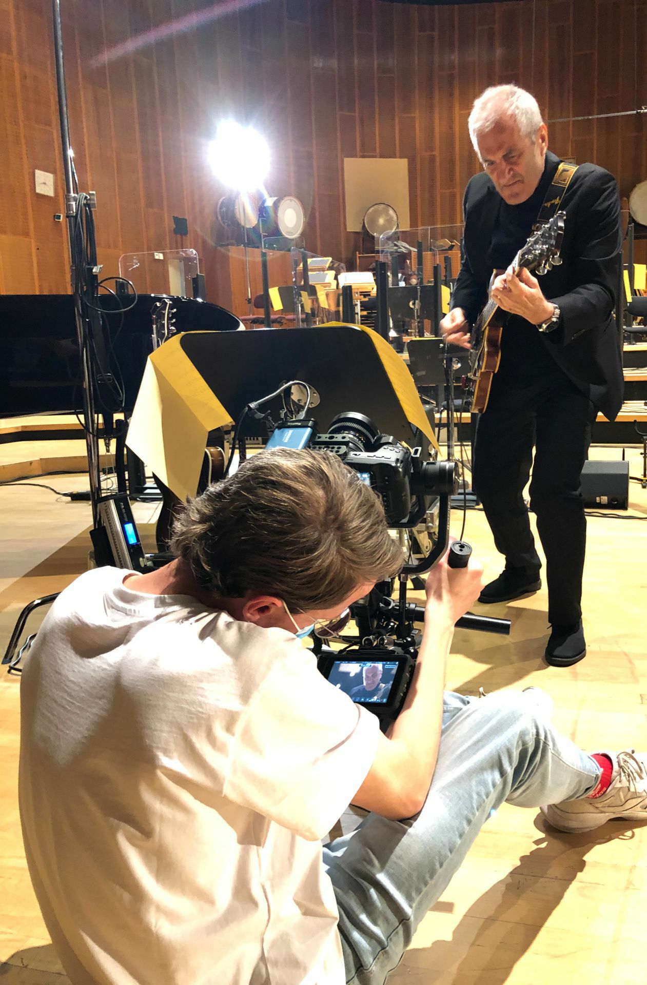 Die SWR Bigband bei den Aufnahmen Foto: SWR