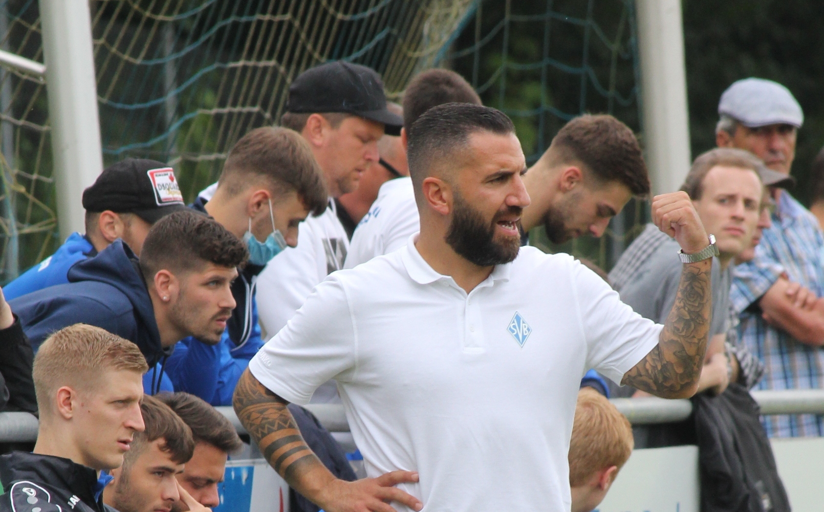 Enzo Marchese steht in der kommenden Saison nicht mehr für die SV Böblingen in der Coachingzone.Bild: Oberdorfer