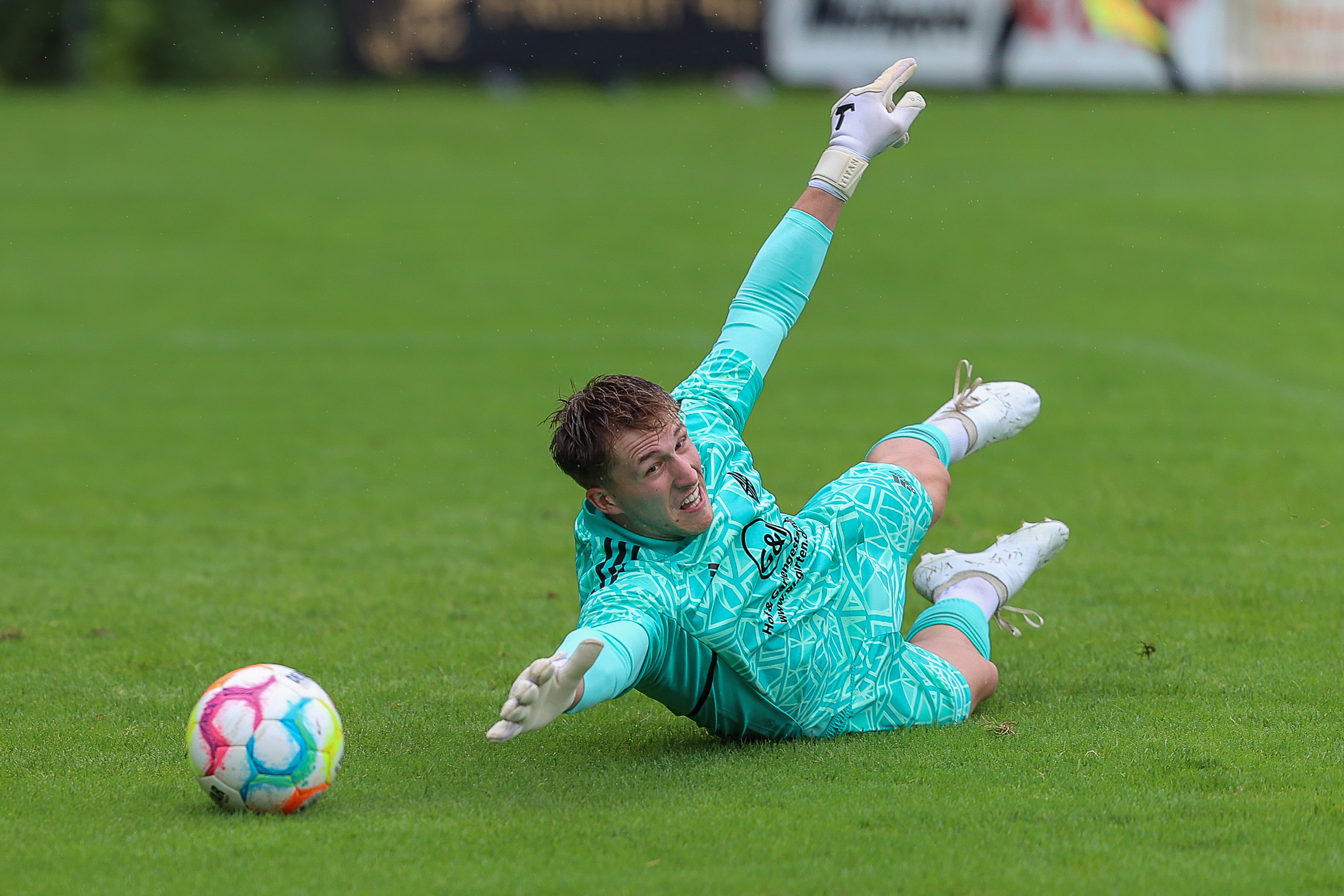 Gechingens Torhüter Tim Schuldt musste in dieser Saison bereits 45 Mal hinter sich greifen.  Bild: Eibner-Pressefoto/Jan Prihoda