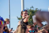 Beste Stimmung auf dem Flugfeld.