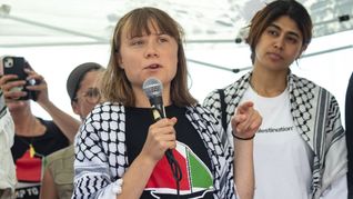 Die schwedische Aktivistin Gretha Thunberg ist seit einigen Tagen mit einem Schiff unterwegs nach Gaza.