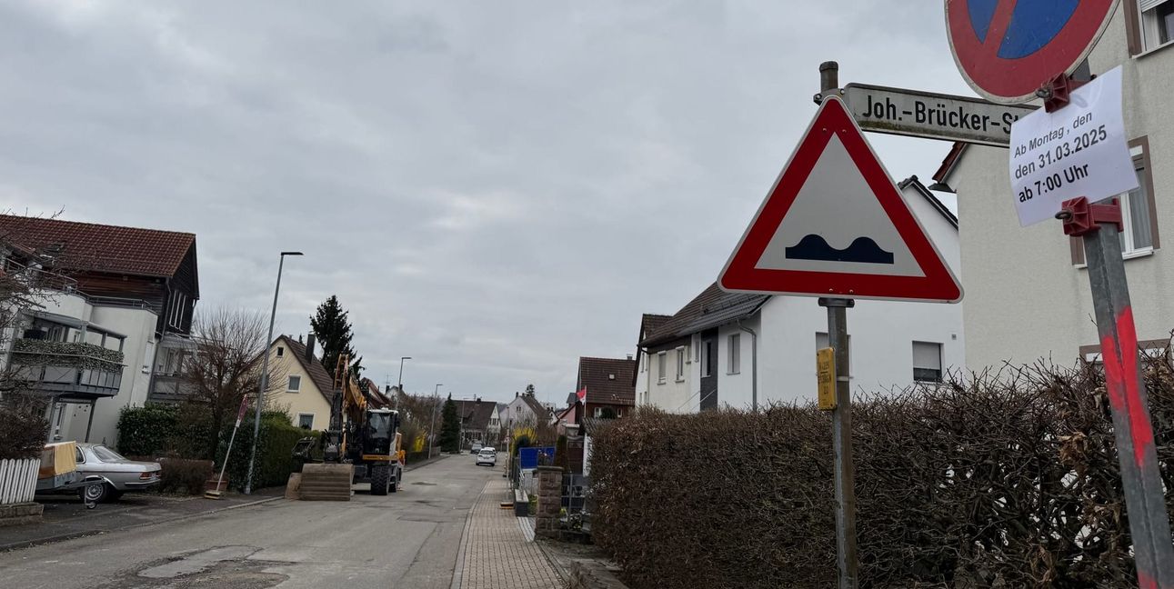 Seit Frühjahr 2023 werden die Max-Eyth-Straße und Nebenstraßen saniert.