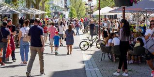 Am Wochenende brummt die Sindelfinger Innenstadt.
