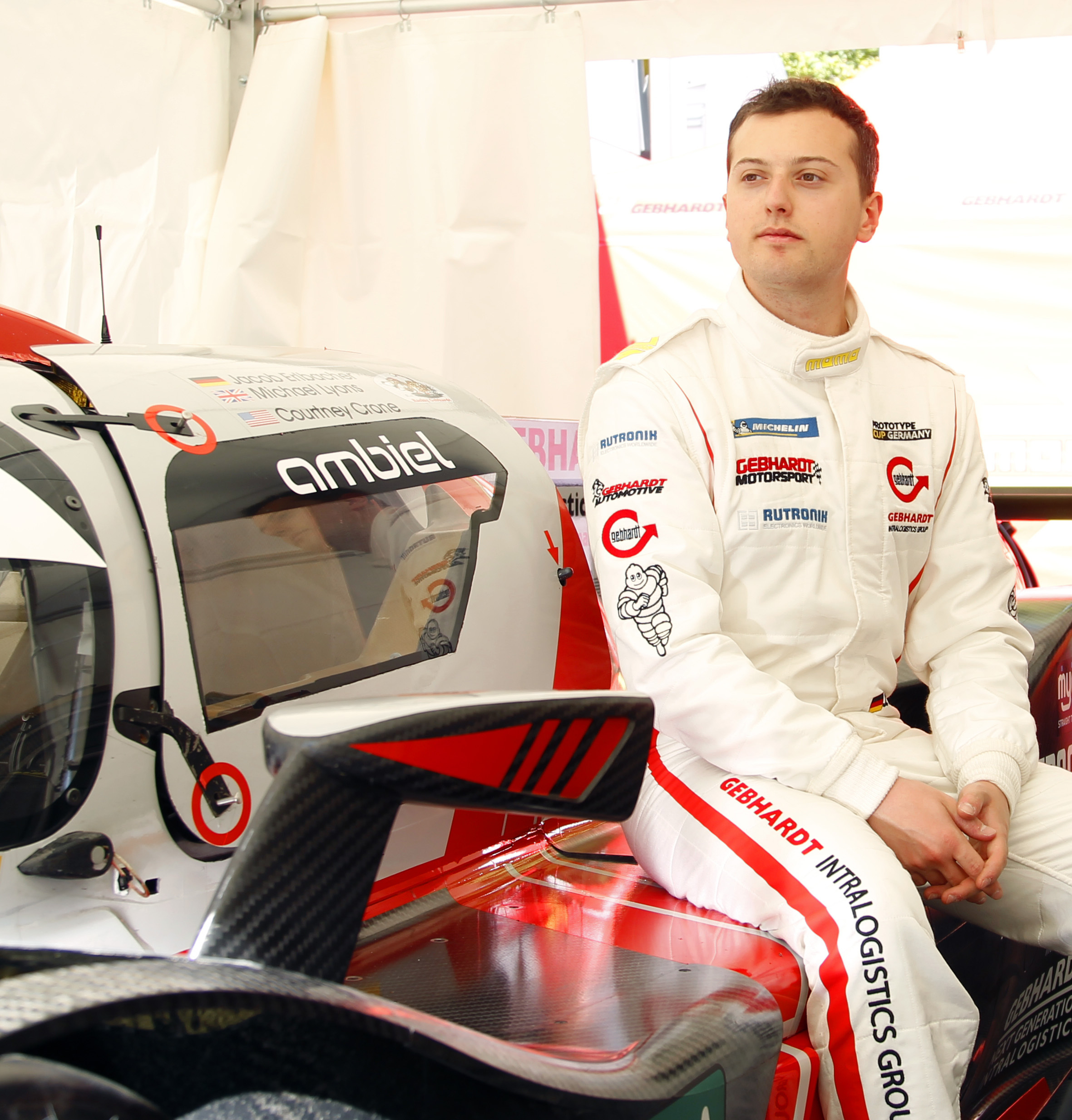 Jacob Erlbacher startete in Nürnberg für das Team Gebhardt-Motorsport. Bild: z